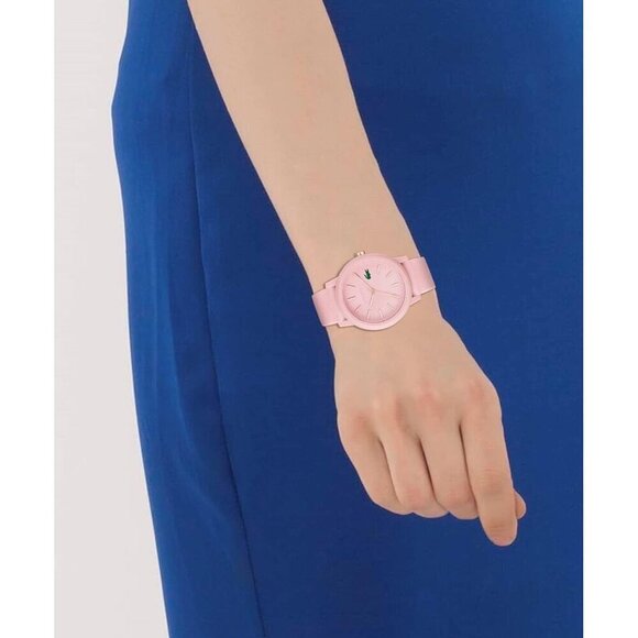✨ Lacoste Classic Watch Women Pink Timepieces Stylish Water Resistant Watch - Picture 6 of 6